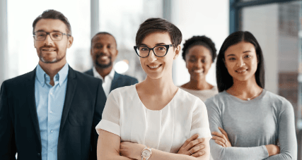 A professional, friendly team representing the people behind Return Well